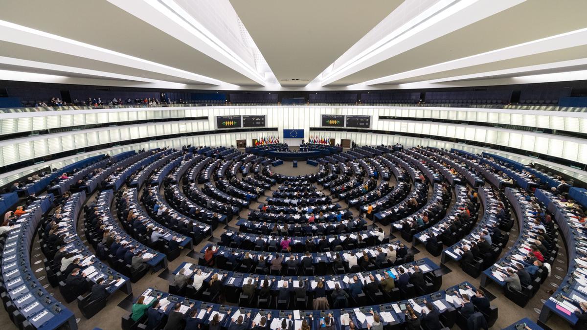 Ple del Parlament Europeu a Estrasburg