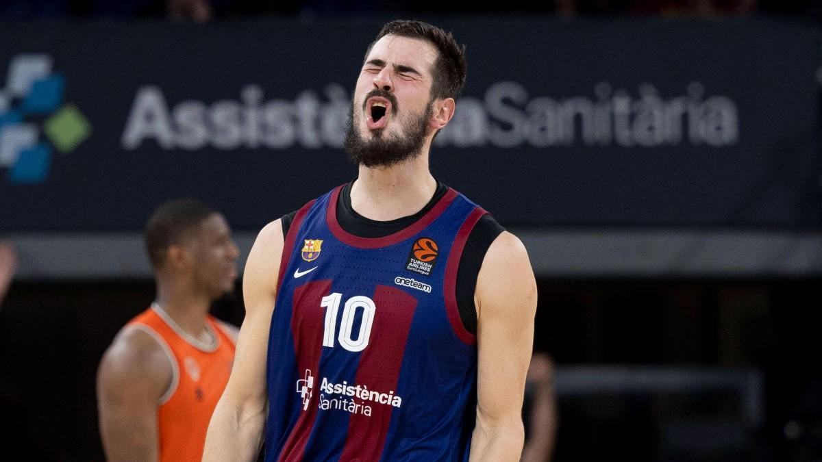 Nikola Kalinic vistió durante dos temporadas la camiseta del Barça