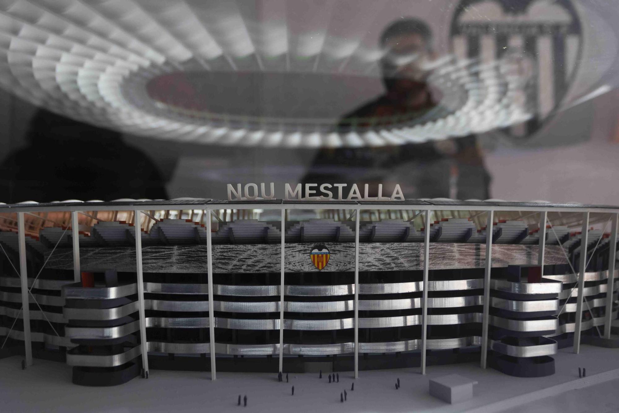 Maqueta del nuevo estadio de Mestalla