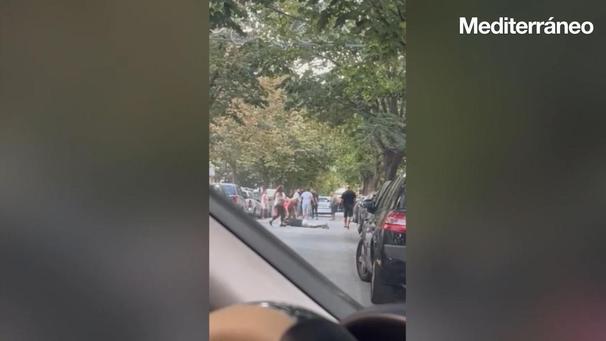 Vídeo: Una brutal reyerta deja siete heridos, uno de ellos de gravedad