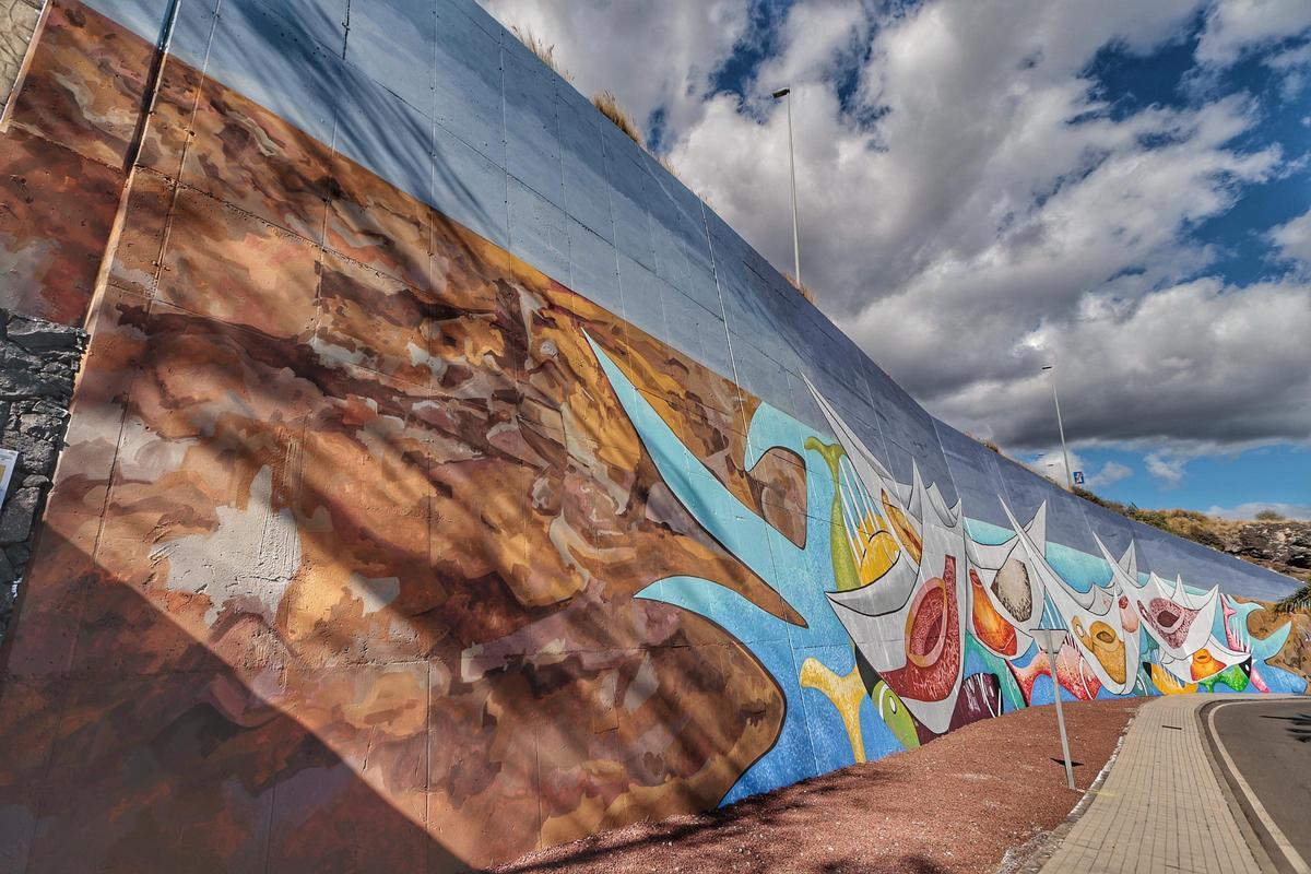 El mural de Candelaria