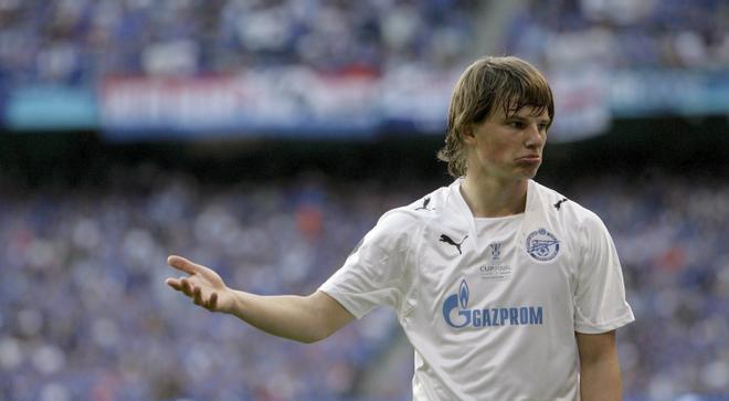 Arshavin destacó en el Zenit de San Petersburgo y el Barça le quiso fichar