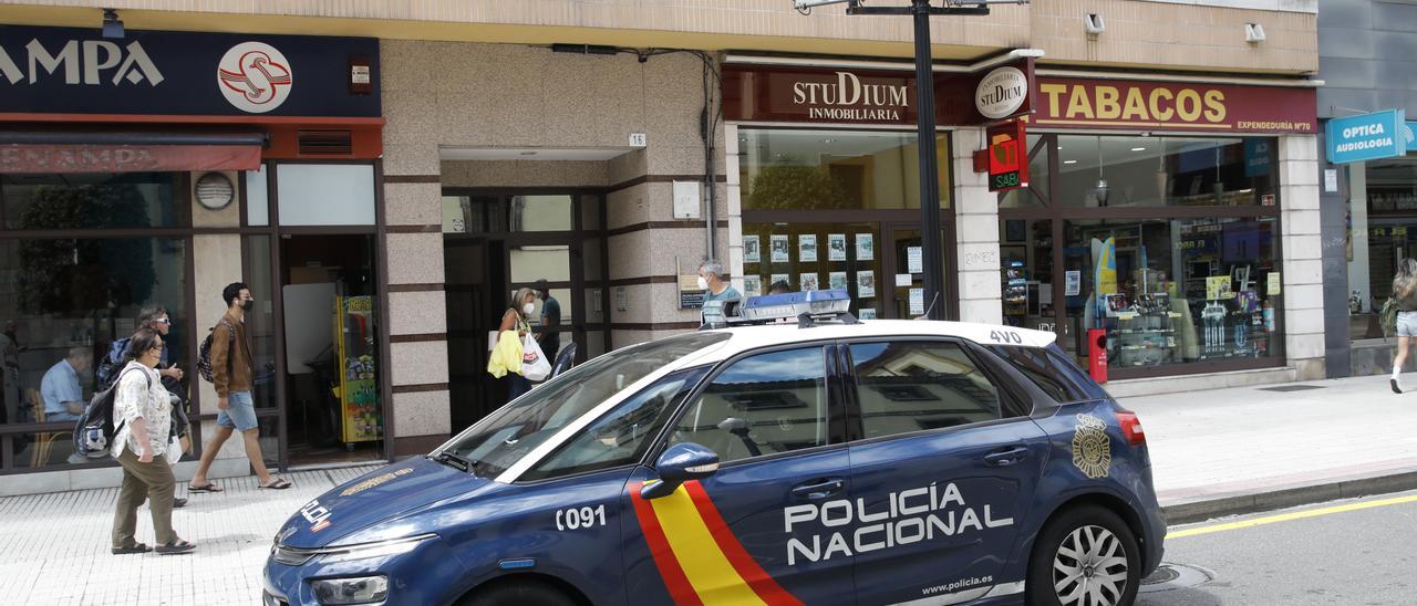 Policía en el lugar de los hechos