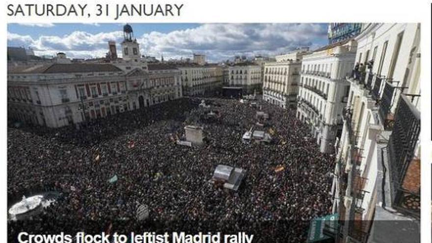 La prensa internacional se hace eco de la marcha