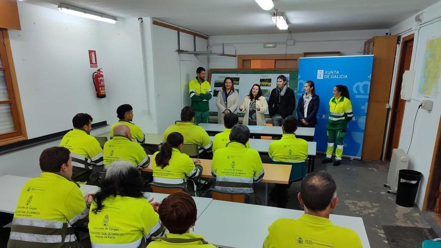 Cangas renueva el taller de empleo con una subvención de 480.000 euros de la Xunta y ofertará 20 plazas en formación forestal y jardinería