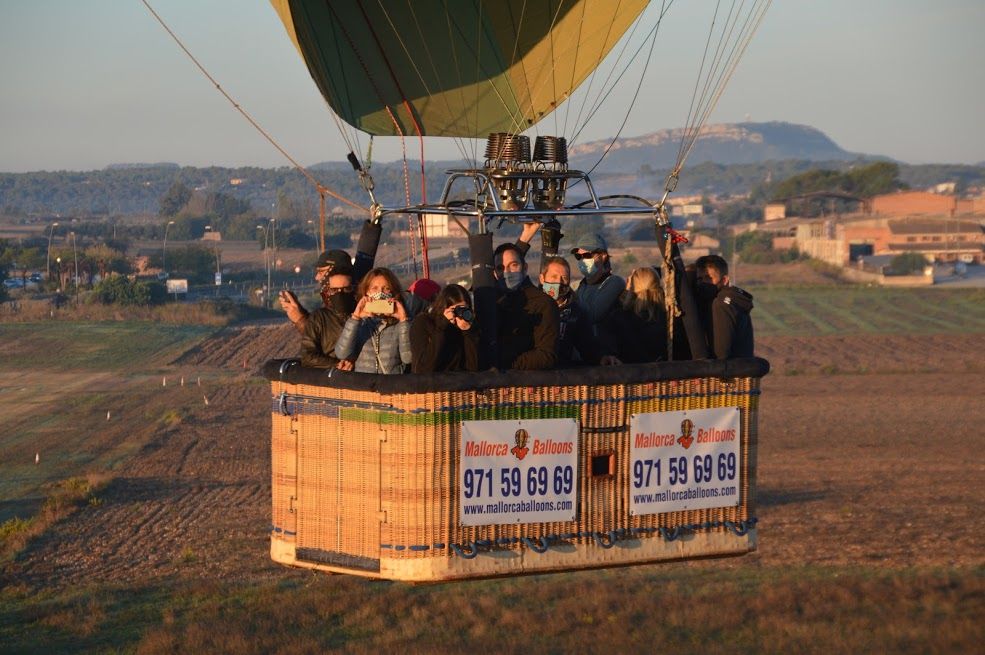 La terapia de volar en globo