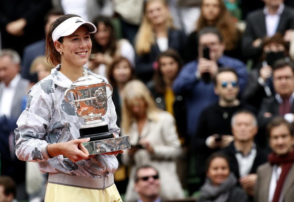 Garbiñe Muguruza conquista Roland Garros