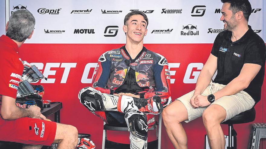 Acosta: «Aún no soy ‘Superman’, estoy a medio segundo de Bagnaia»