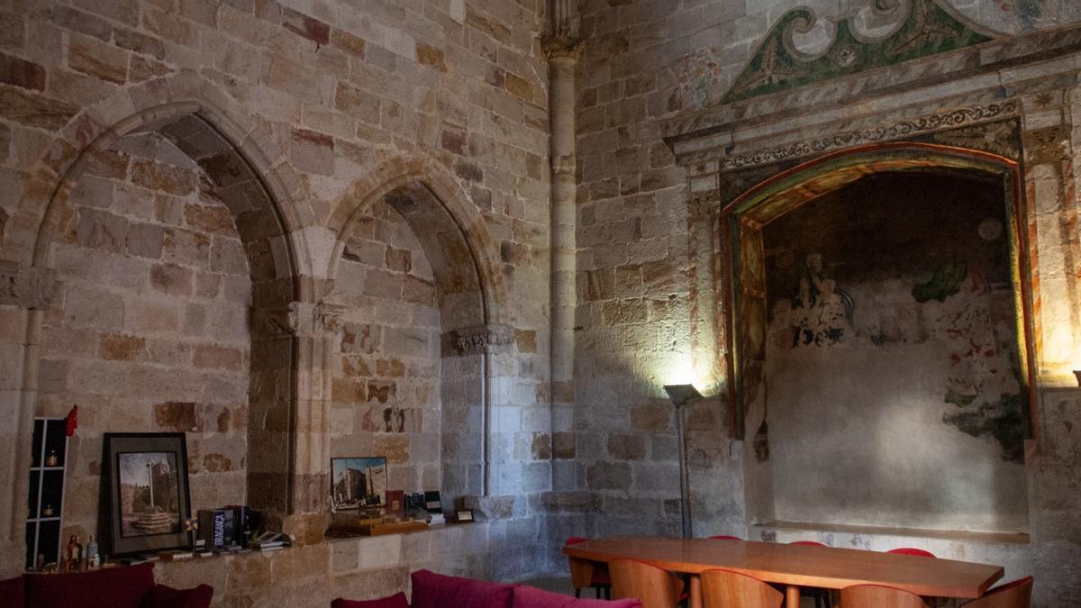 Uno de los espacios de la Fundación Rei Afonso Henriques de Zamora