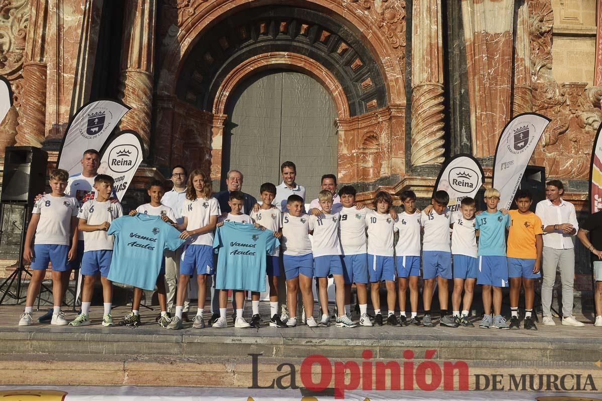 Recepción de la Tomir Cup en Caravaca