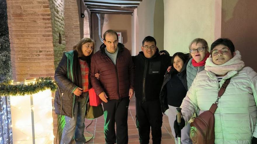 Encendido solidario de las luces de Navidad.