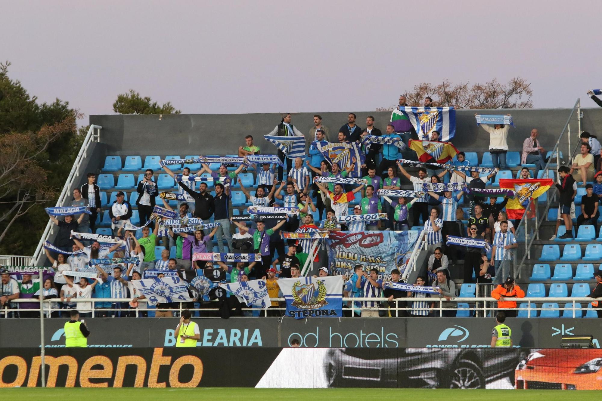 Mira aquí las imágenes del partido de la UD-Málaga