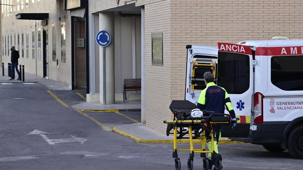 La herida fue trasladada al Hospital General de Elche