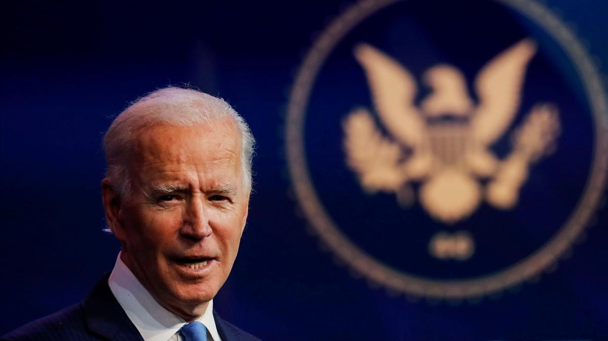 El presidente electo de Estados Unidos, Joe Biden