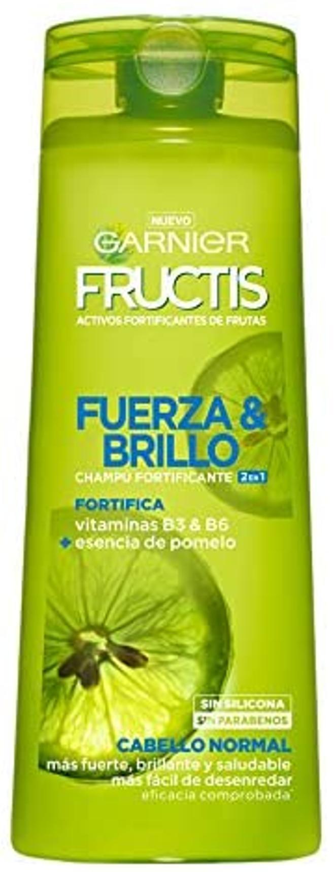 Champú fuerza y brillo de Fructis