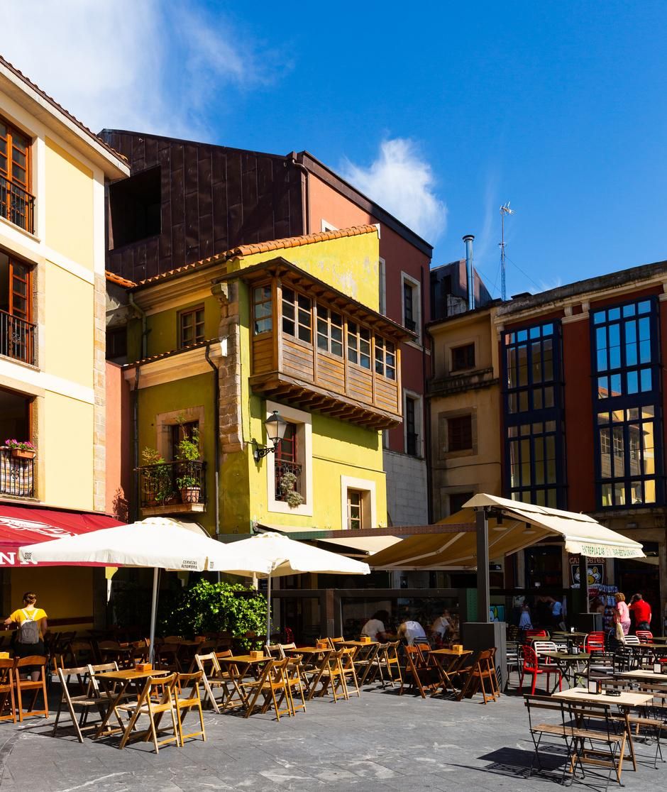 Barrio de Cimavilla en Gijón.