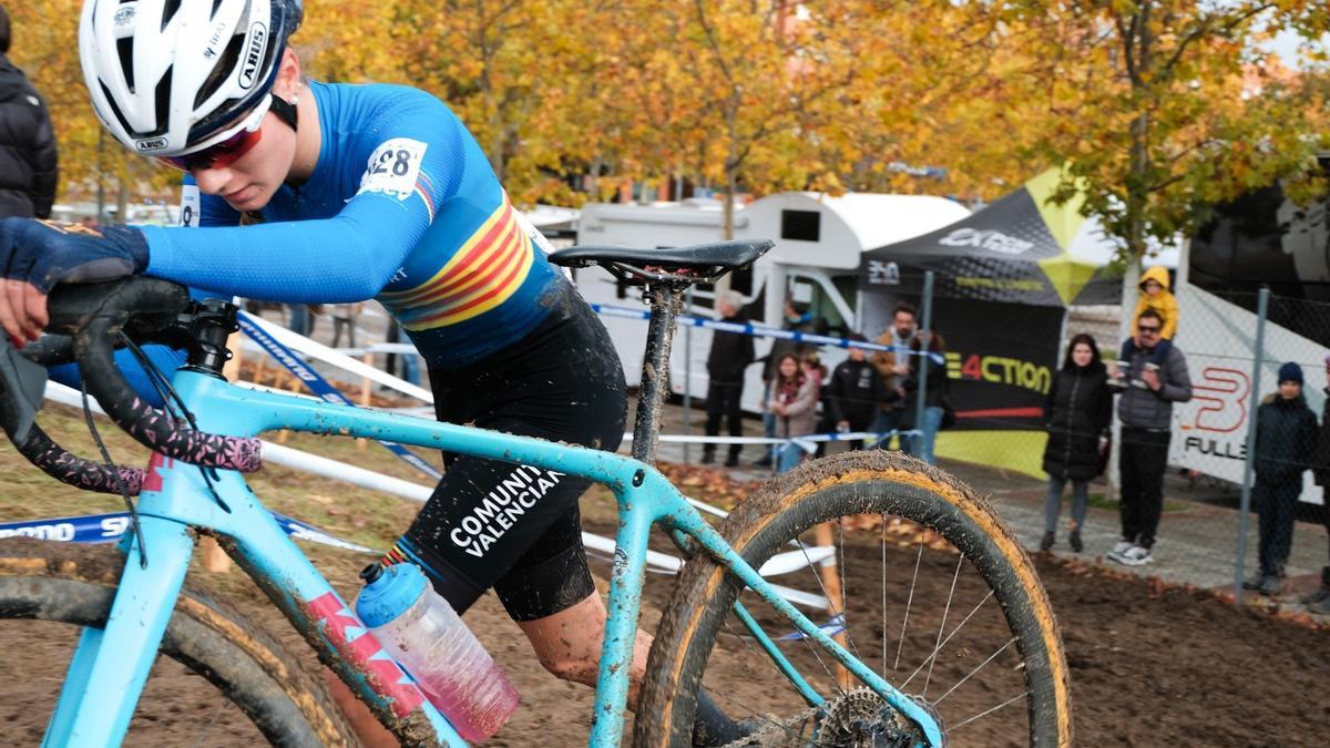 Carla Bañuls Puente, en acción, durante la prueba de Alcobendas