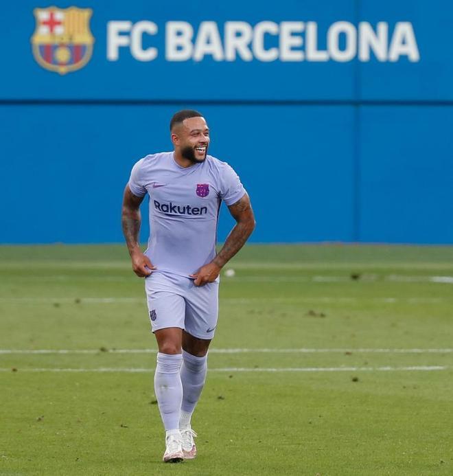 Las mejores imágenes del Barça-Girona: El debut de Depay