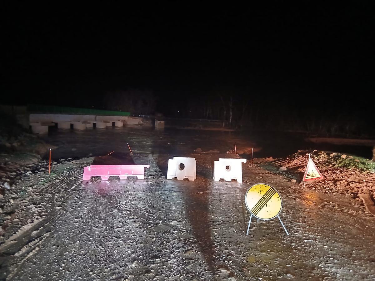 Intervención de la DPT por las lluvias