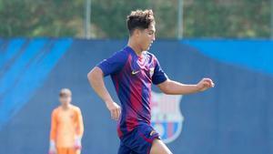 Gorka Buil es una gran joya del fútbol formativo del Barça