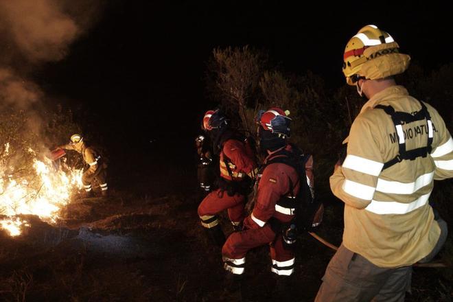 Fuego en Extremadura | Incendio en las Hurdes