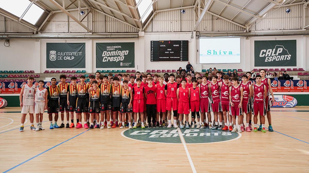 Selecciones maculinas participantes en el I Torneo Infantil de Selecciones “Vila de Calp”.