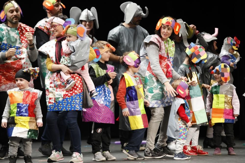 Desfile infantil en el Carnaval de Gijón