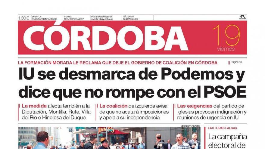 La portada de CÓRDOBA