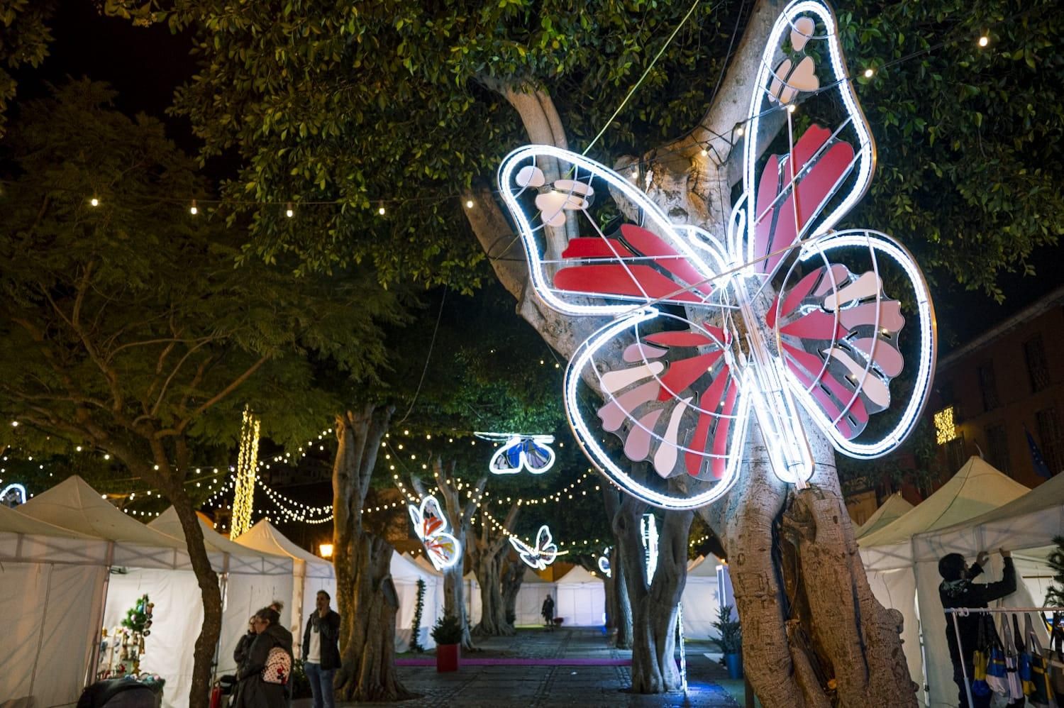 Luces de Navidad en La Laguna