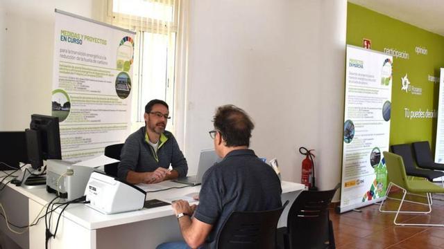 La oficina de transición energética de Radazul.