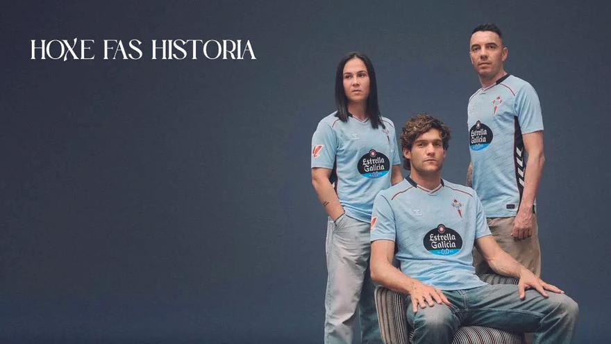 Guiño a Europa en la nueva camiseta