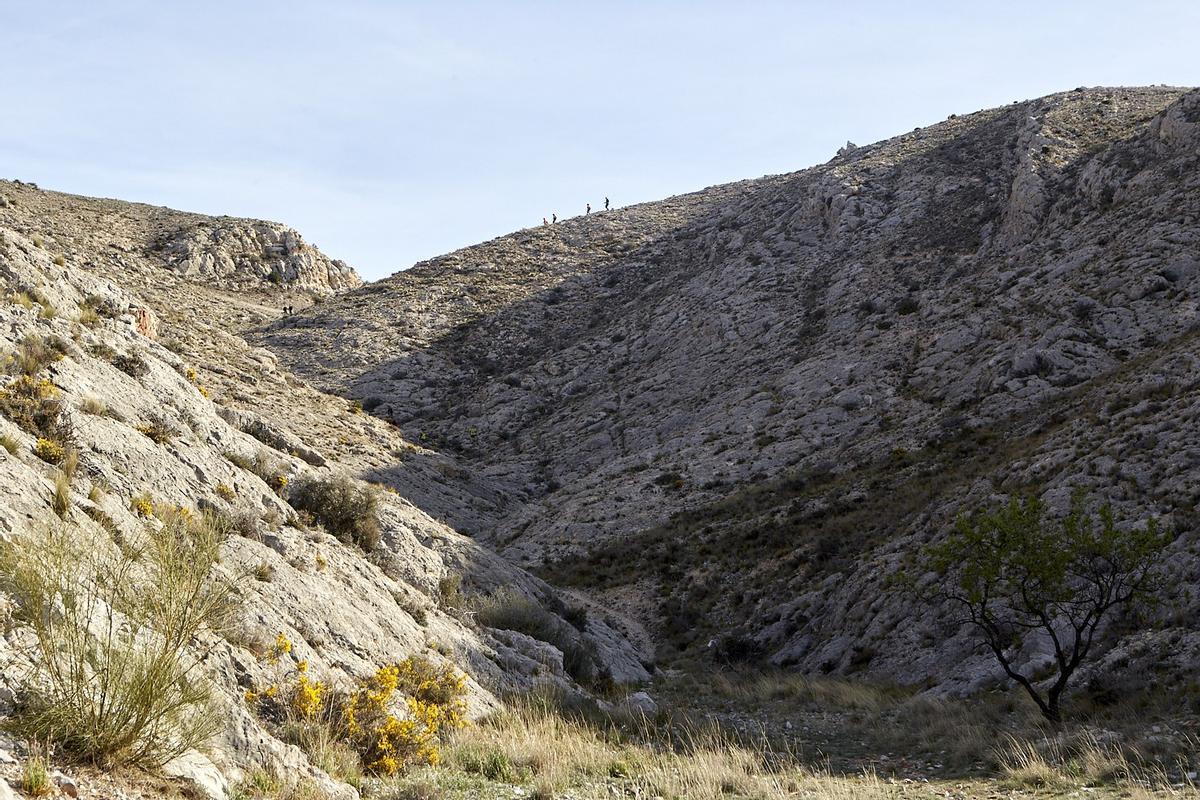 El congosto es un precioso paso que une Belchite con Almonacid.