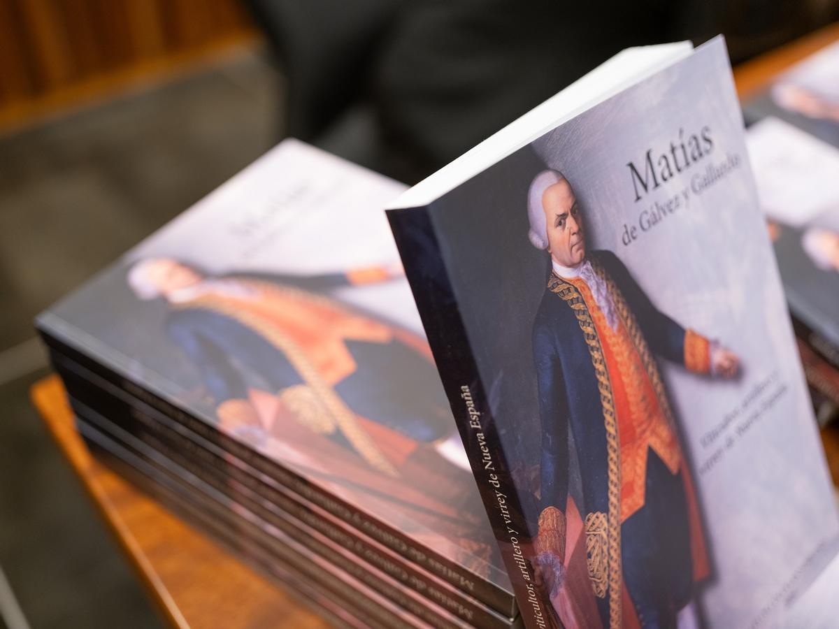 La biografía del malagueño Matías de Gálvez, presentada el mes pasado en La Laguna, Tenerife.