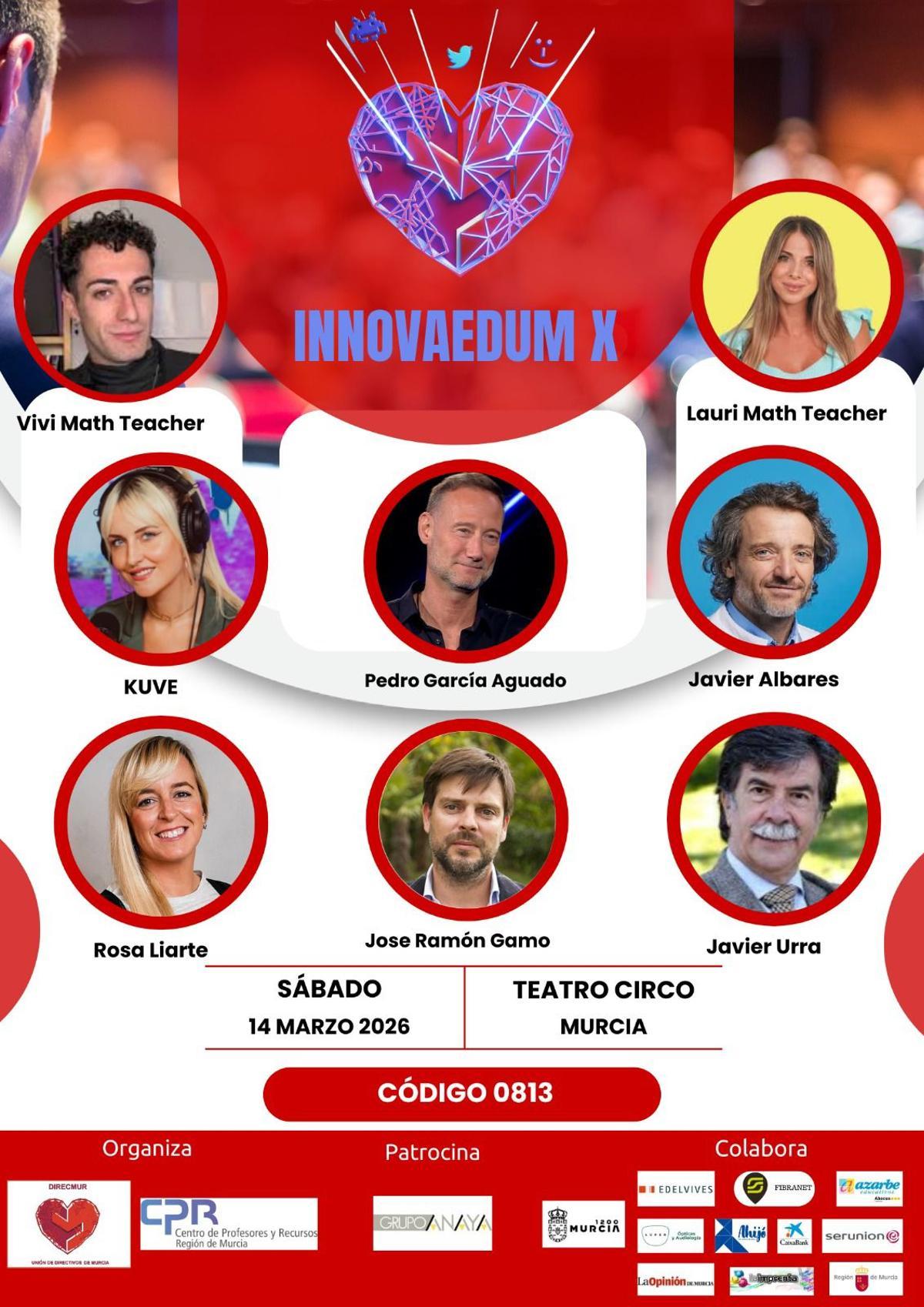 Cartel de las X Jornadas Innovaedum