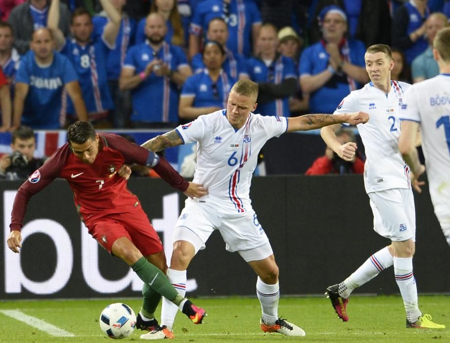 Eurocopa: Portugal-Islandia