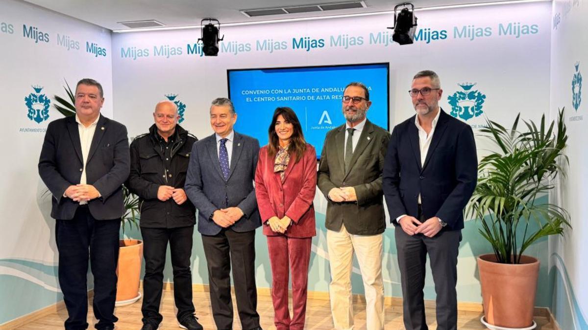 Presentación del nuevo centro de especialidades de Mijas.