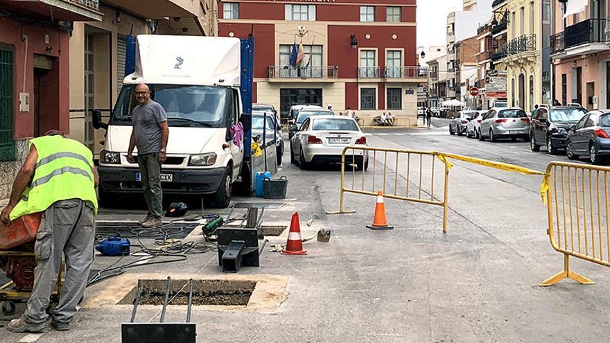 Obras de adecuación en las calles para el &#039;coetòdrom&#039;.