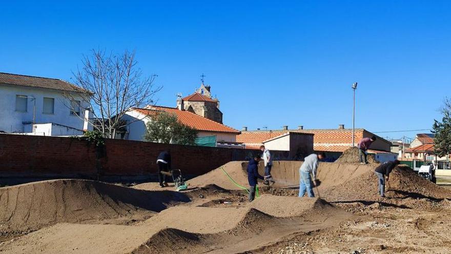 Villaralbo apuesta por el deporte y construye una nueva instalación en Los Barreros