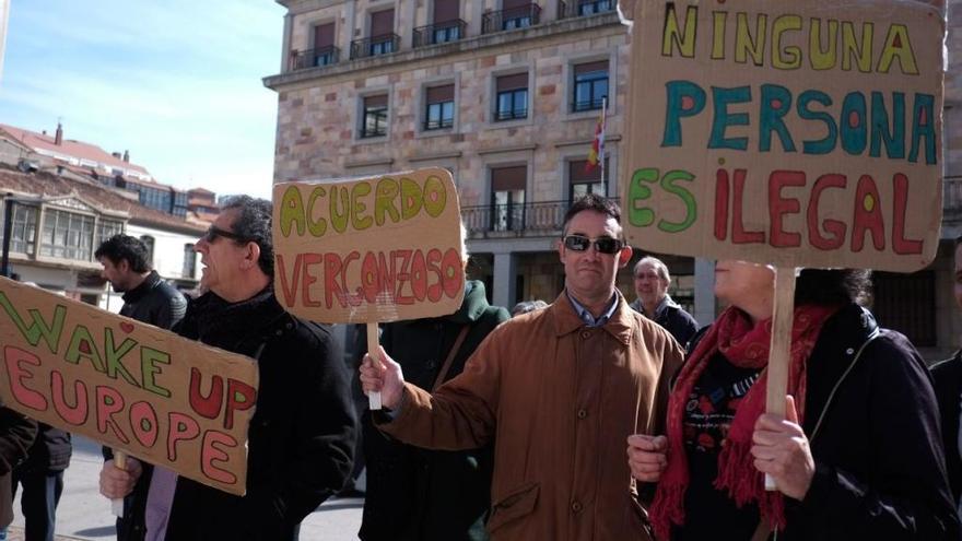 Zamora | Protesta contra el &quot;premio de la vergüenza&quot; de la UE