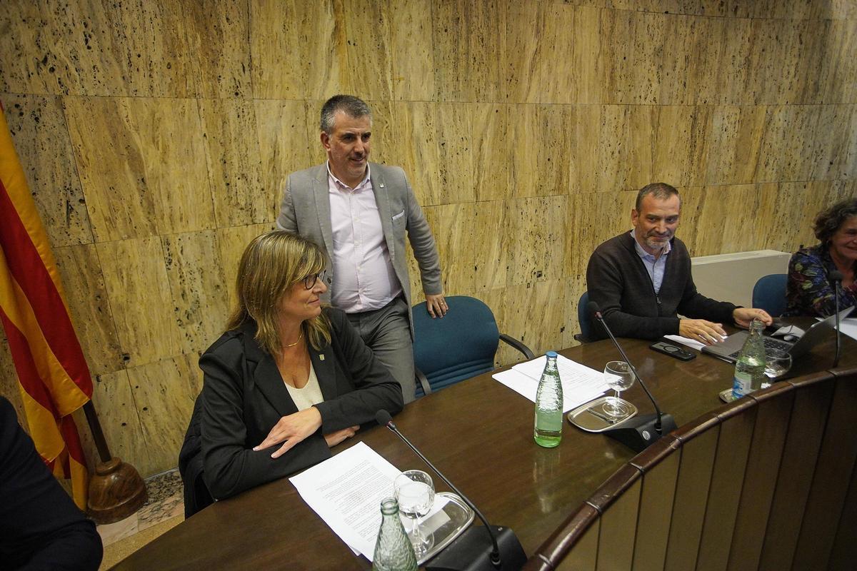 El regidor Àlex Barceló, en un ple recent.