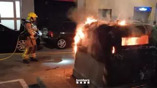 Detenido un menor tras varias noches de enfrentamientos contra la policía en Mataró