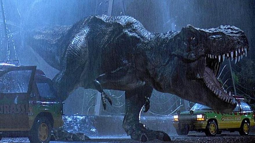 Un fotograma de &#039;Jurassic Park&#039;.