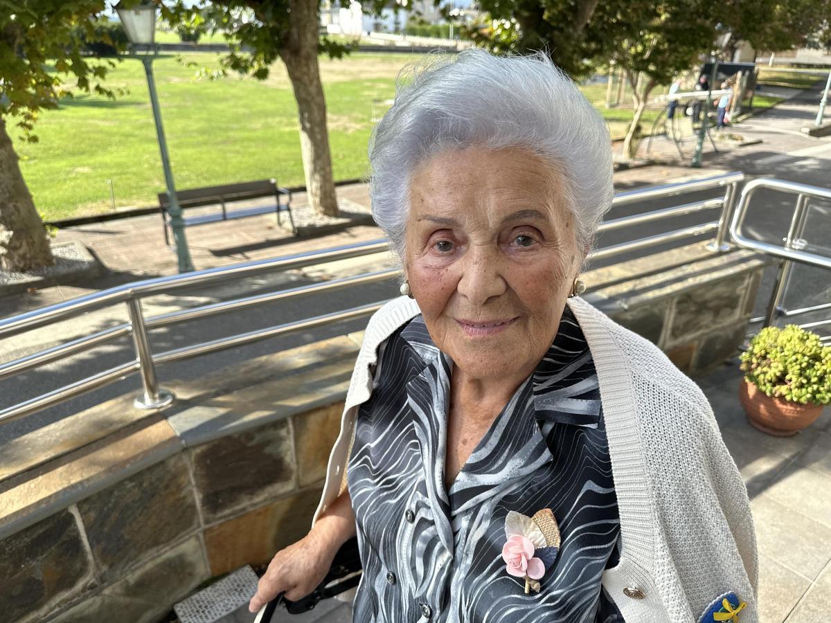 Amparo Pérez, nacida el 28 de septiembre de 1925.