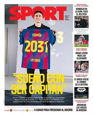 Las portadas de la prensa deportiva de hoy