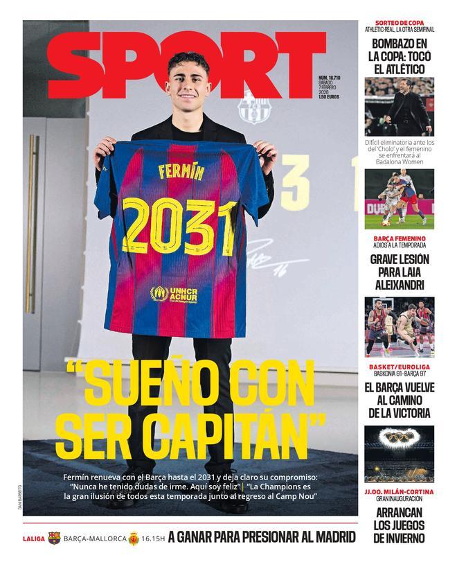 Las portadas de la prensa deportiva de hoy