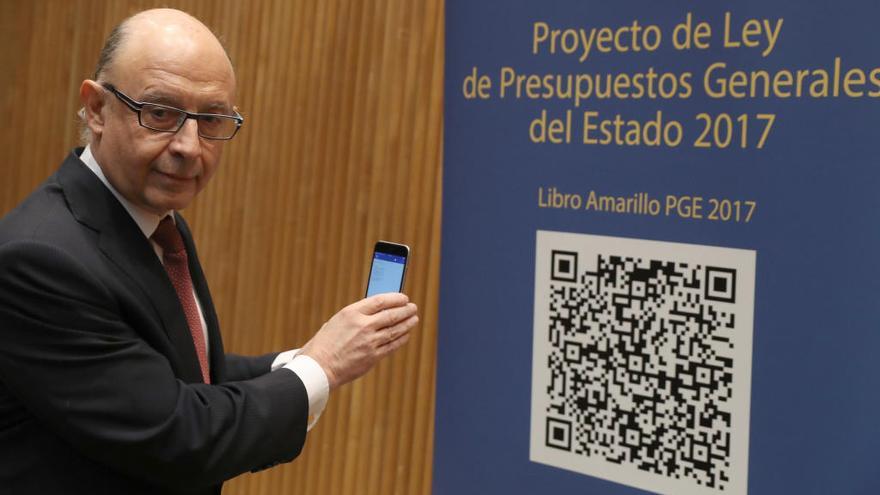 Cristóbal Montoro presentó este martes el Proyecto de ley de Presupuestos