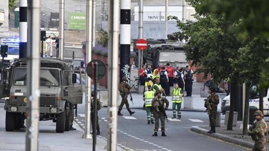 Identificado el terrorista del atentado frustrado en el centro de Bruselas