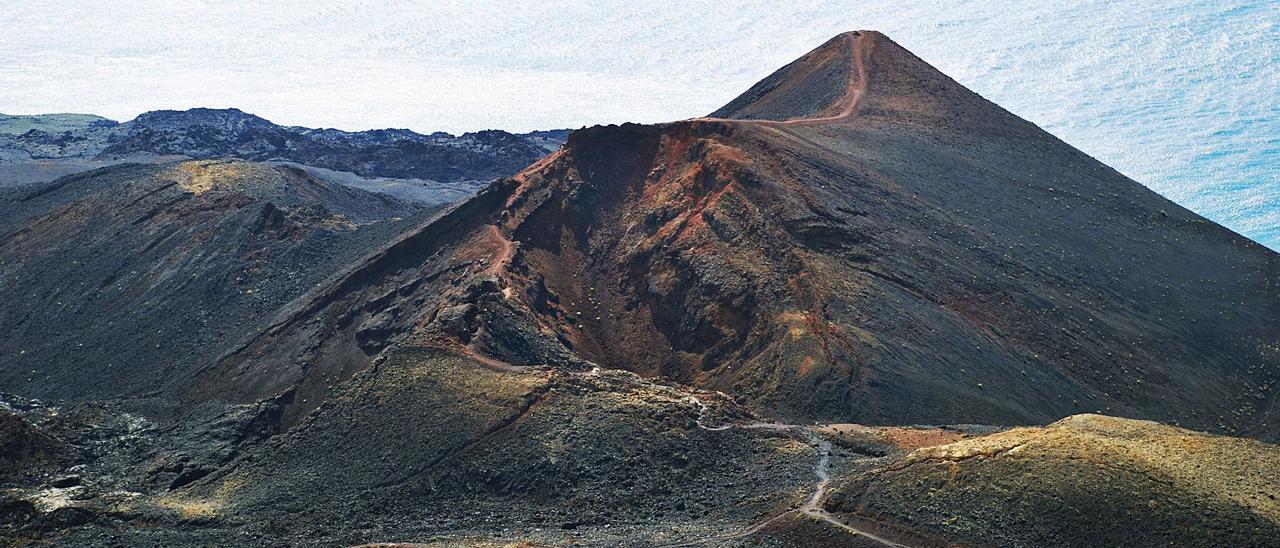 Cumbre Vieja en La Palma, la zona afectada por un enjambre de seísmos desde hace ya una semana.