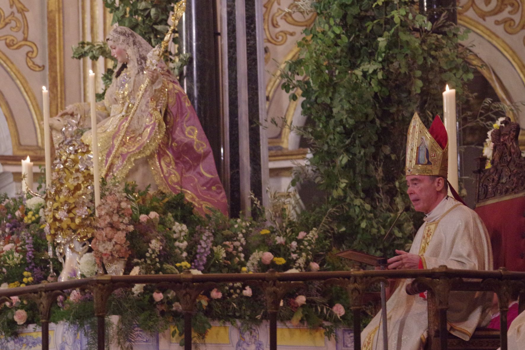 Coronación Canónica de la Divina Pastora en la Catedral de Málaga