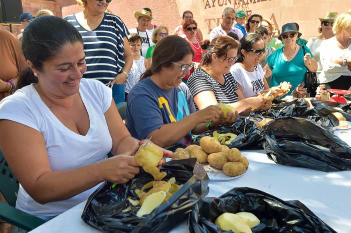 Feria de la papa en Tejeda